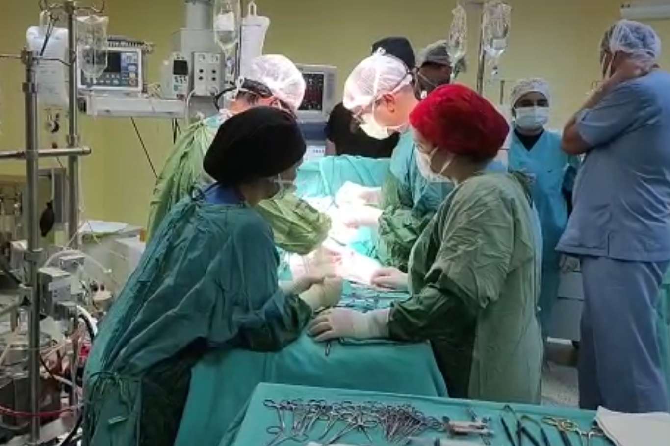 Gaziantep'te çocuk kalp ameliyatları başladı Gaziantep'te çocuk kalp ameliyatları başladı